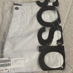 White men shorts. Never worn